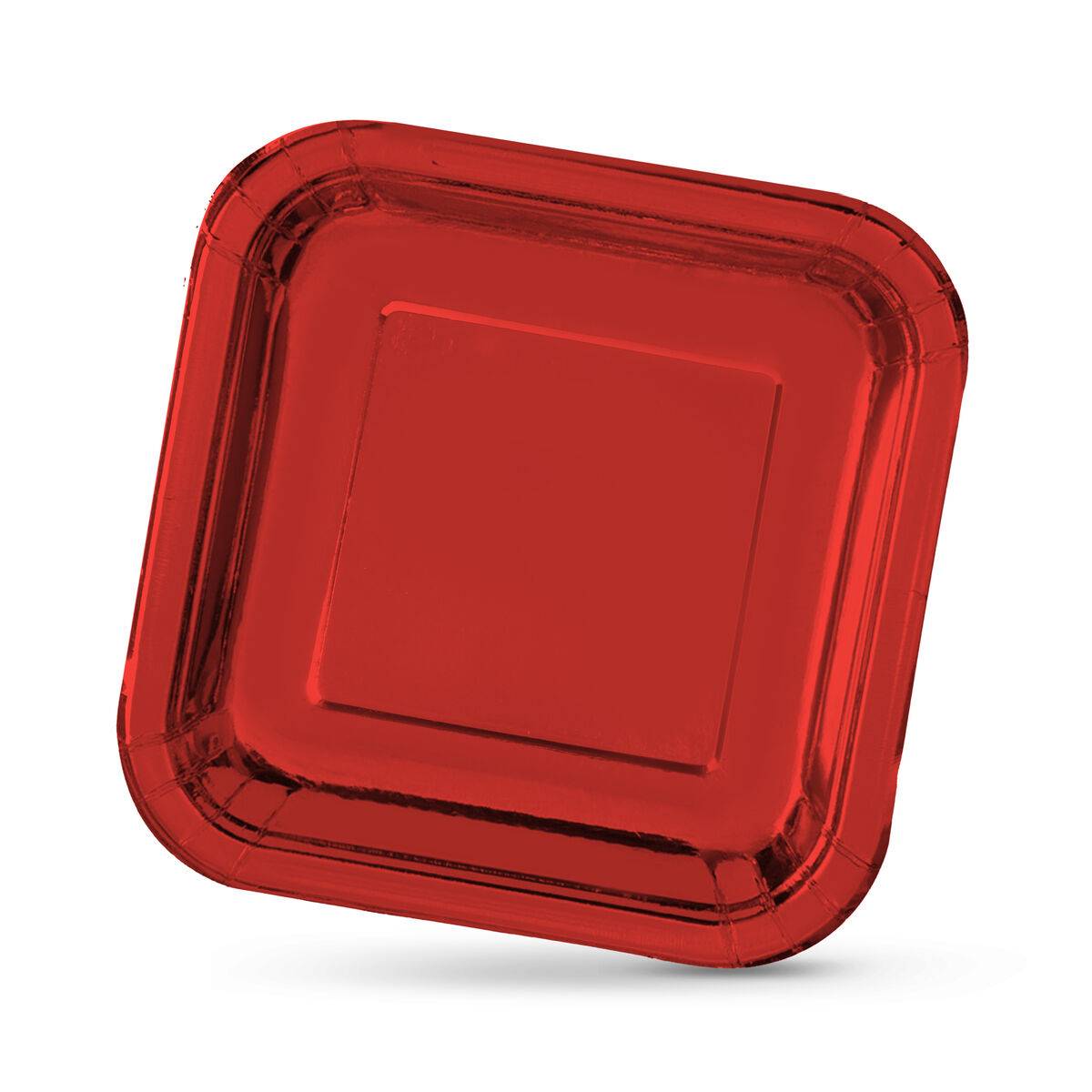 Set de Platos Algon Rojo 26 cm 3 Piezas (18 Unidades)