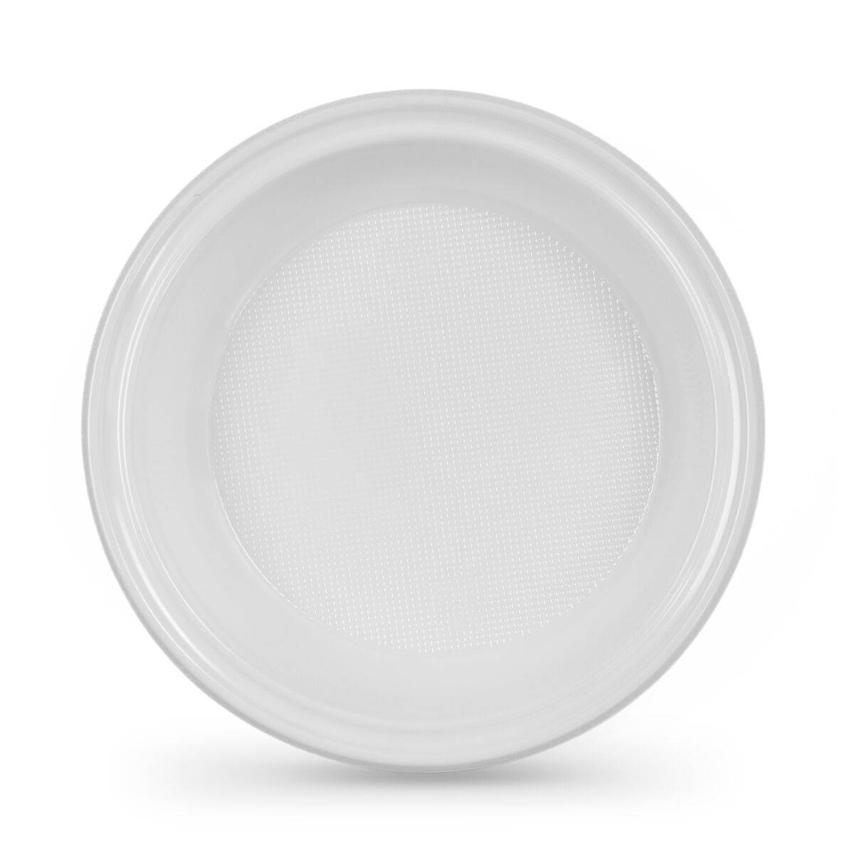 Set de Platos Algon Plástico 20,5 cm 20,5 x 3 cm 12 Piezas (18 Unidades)