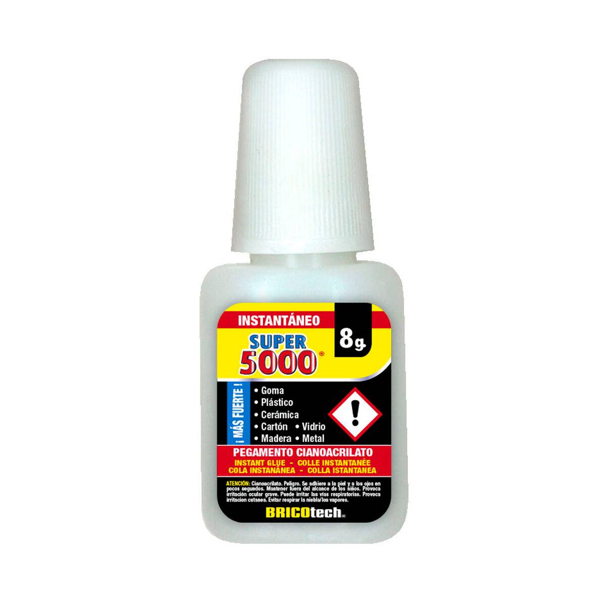 Adhesivo Instantáneo Bricotech Super 5000 8 g (24 Unidades)
