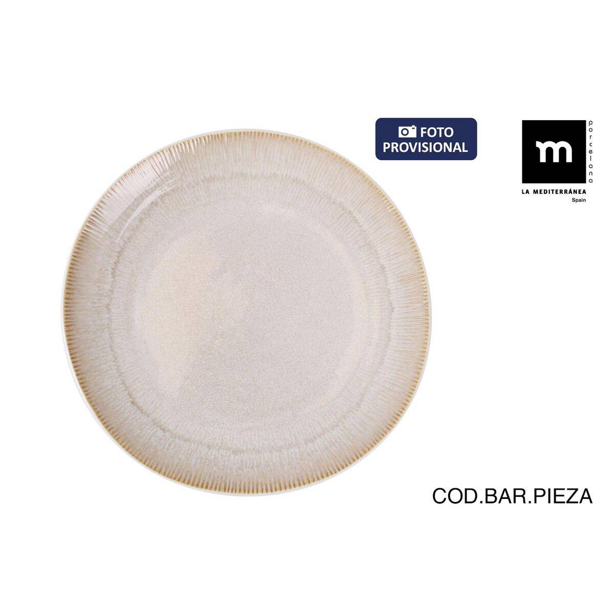 Plato Llano La Mediterránea Calobra (12 Unidades)