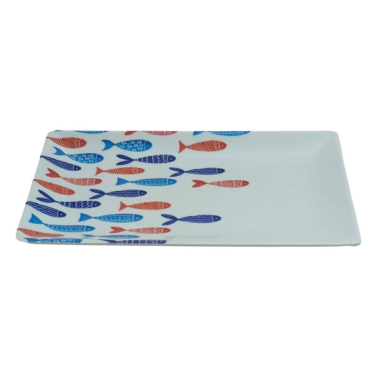 Bandeja de Aperitivos La Mediterránea Peces 25 x 15 x 2 cm (12 Unidades)
