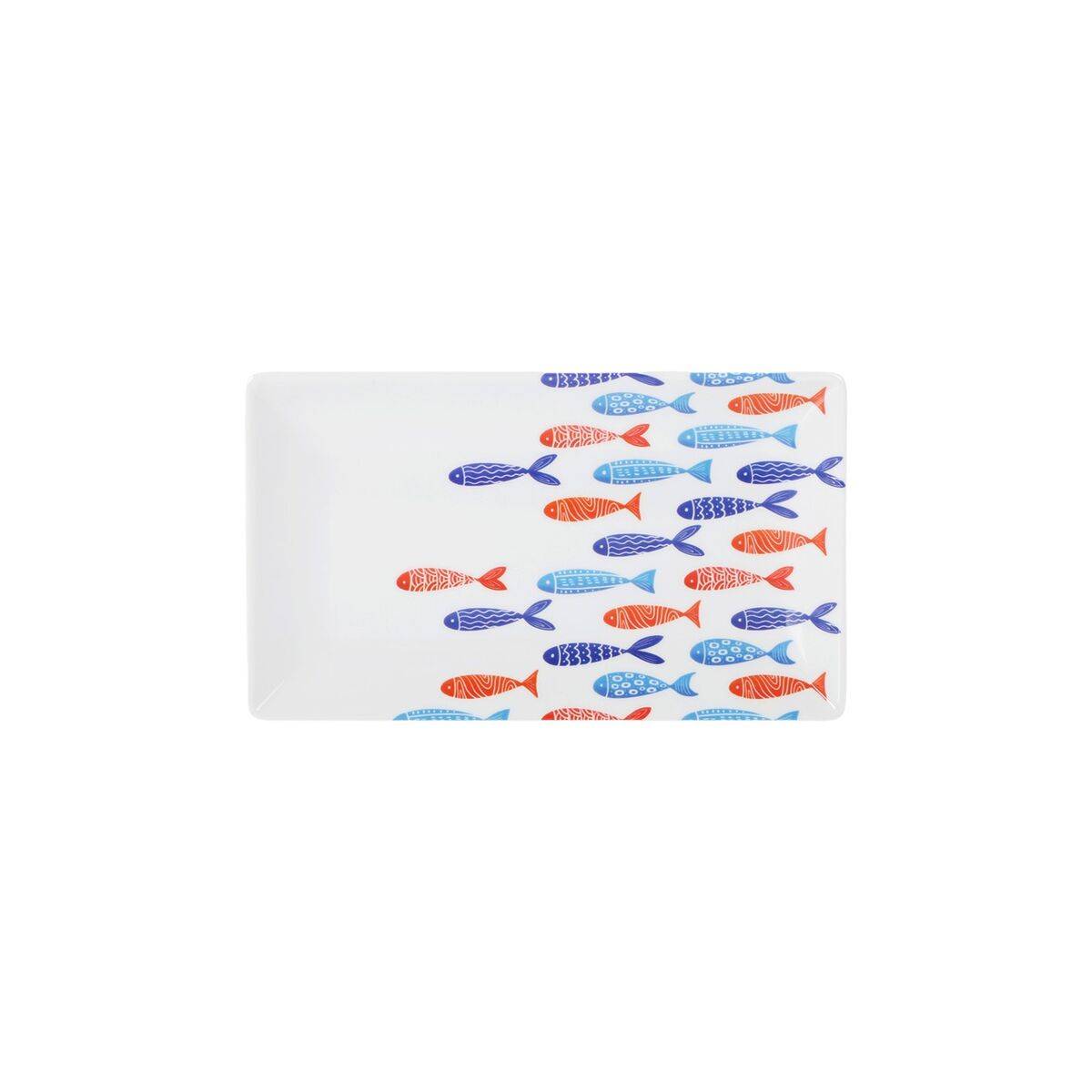 Bandeja de Aperitivos La Mediterránea Peces 25 x 15 x 2 cm (12 Unidades)