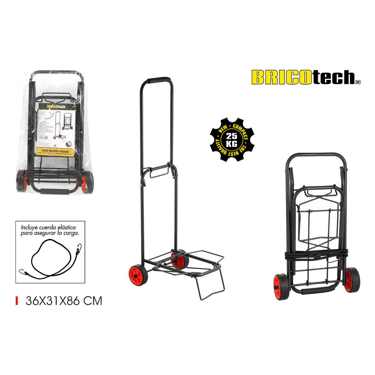 Carro Bricotech 36 x 31 x 86 cm Multiusos (6 Unidades)