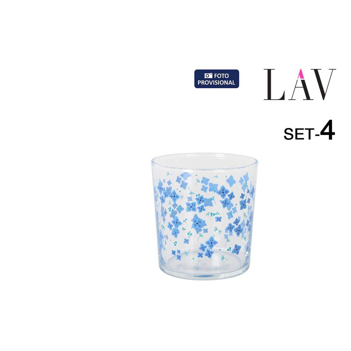 Vaso para Cerveza LAV BDG386SB1578 4 Piezas (6 Unidades)