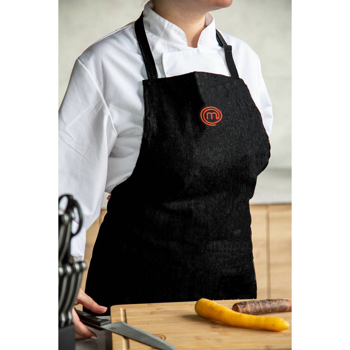 Delantal con Bolsillo MasterChef 70 x 81 cm (24 Unidades)