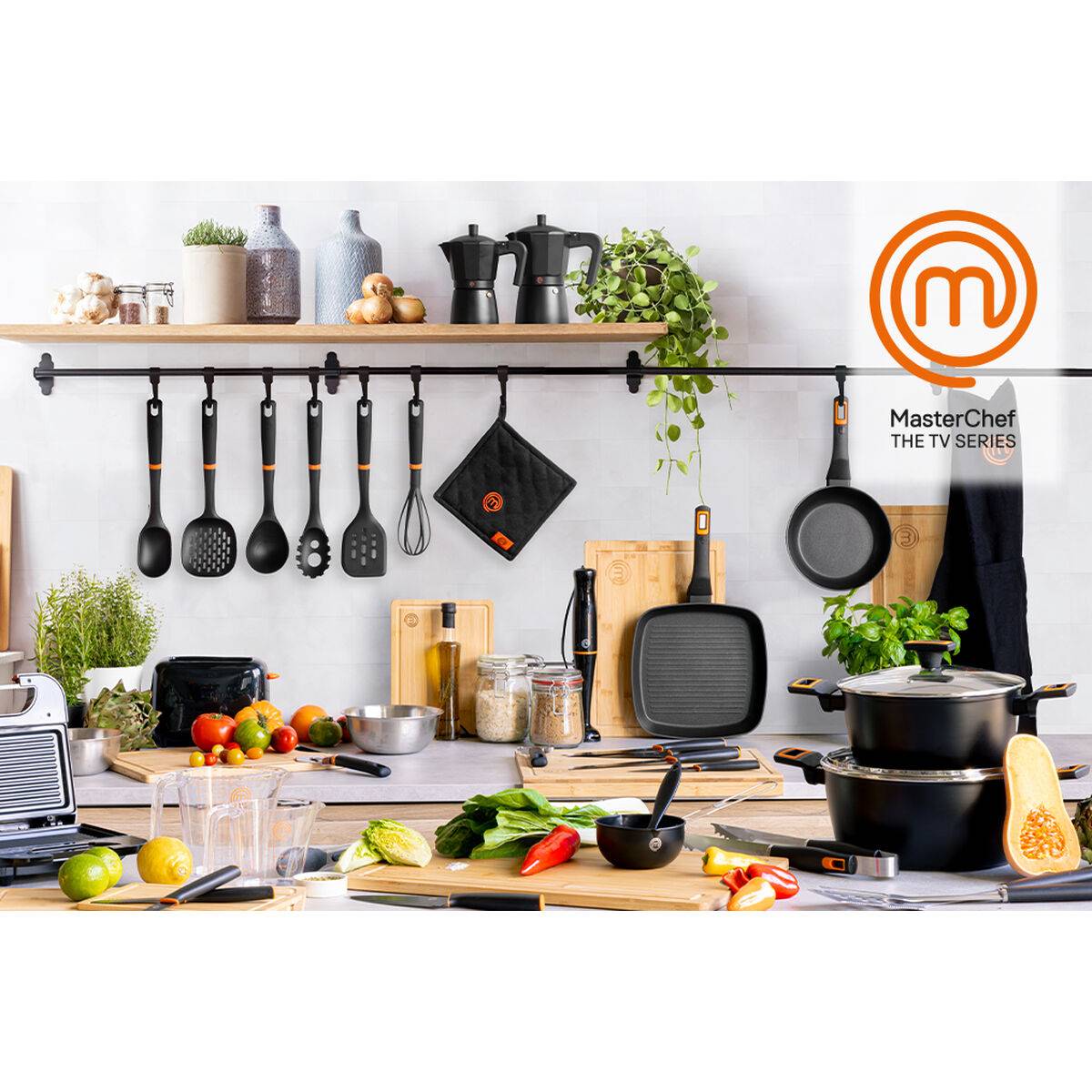 Agarrador para Horno MasterChef 20 x 20 cm (72 Unidades)