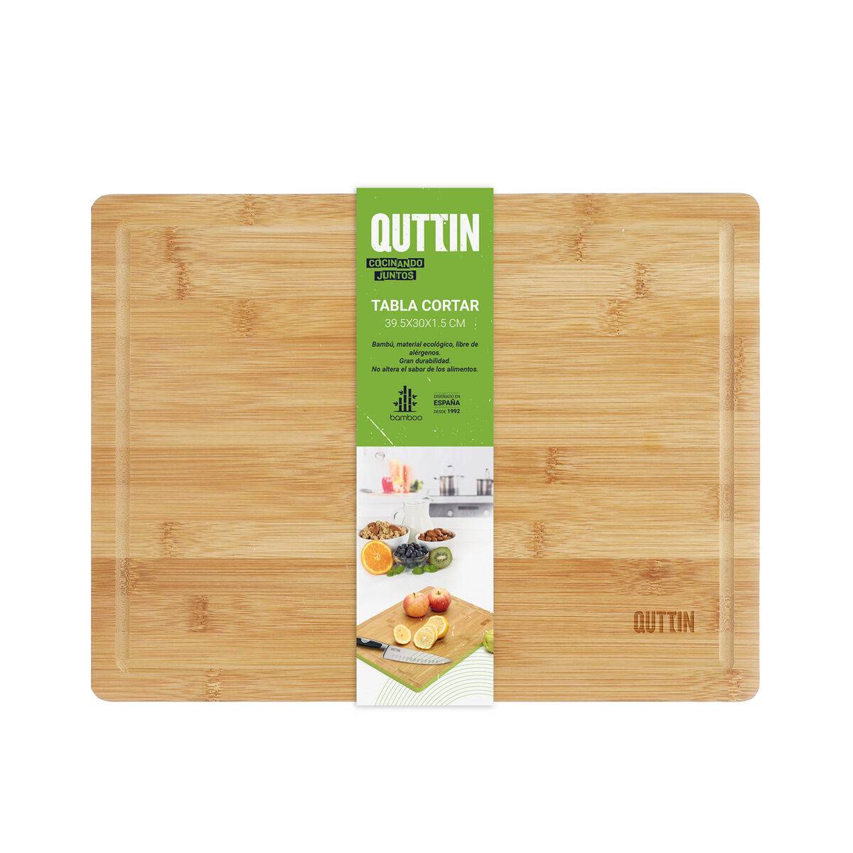 Tabla de cortar Quttin 39,5 x 30 x 1,5 cm (6 Unidades)