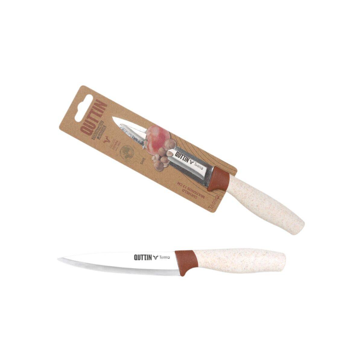 Cuchillo de Cocina Quttin Terra 13 cm (36 Unidades)