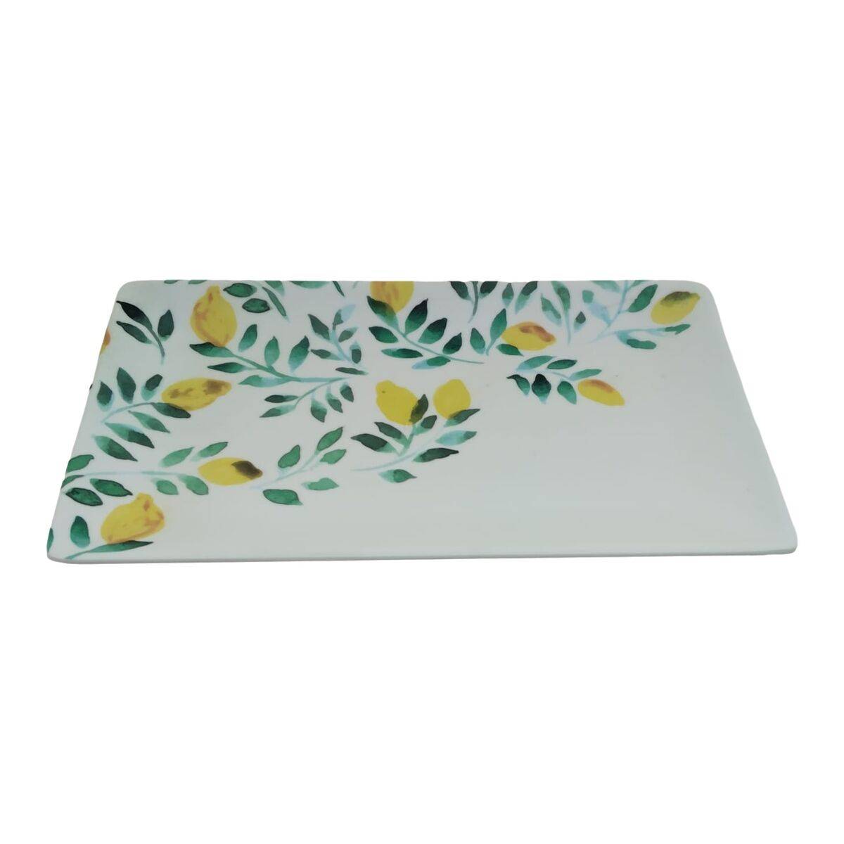 Bandeja de Aperitivos La Mediterránea Limón 25 x 15 x 2 cm (12 Unidades)