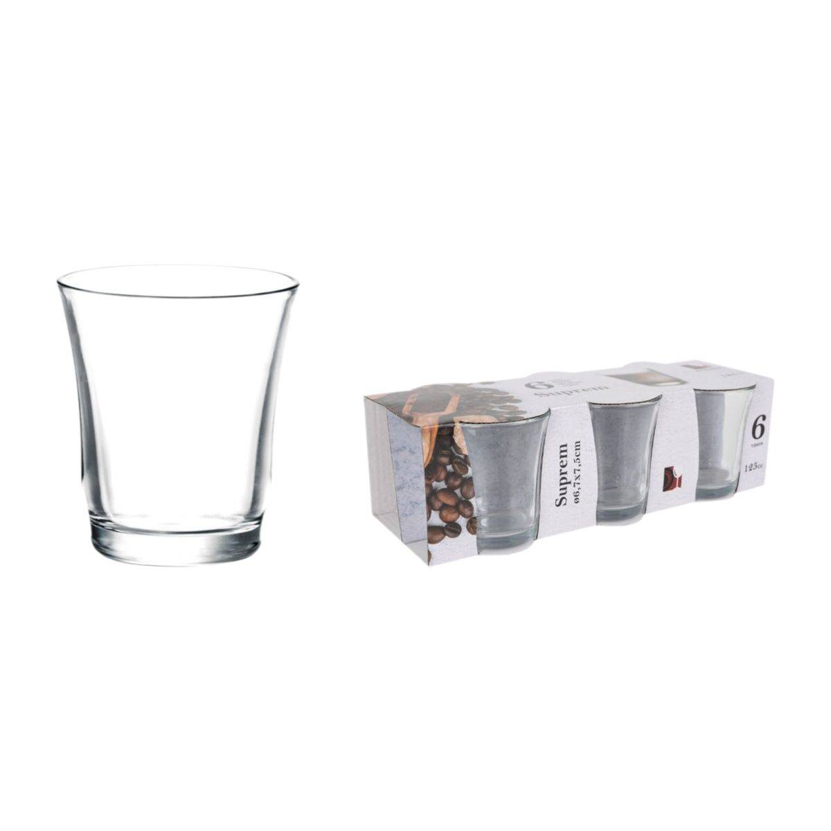 Set de Vasos La Mediterránea Suprem 6 Piezas (12 Unidades)