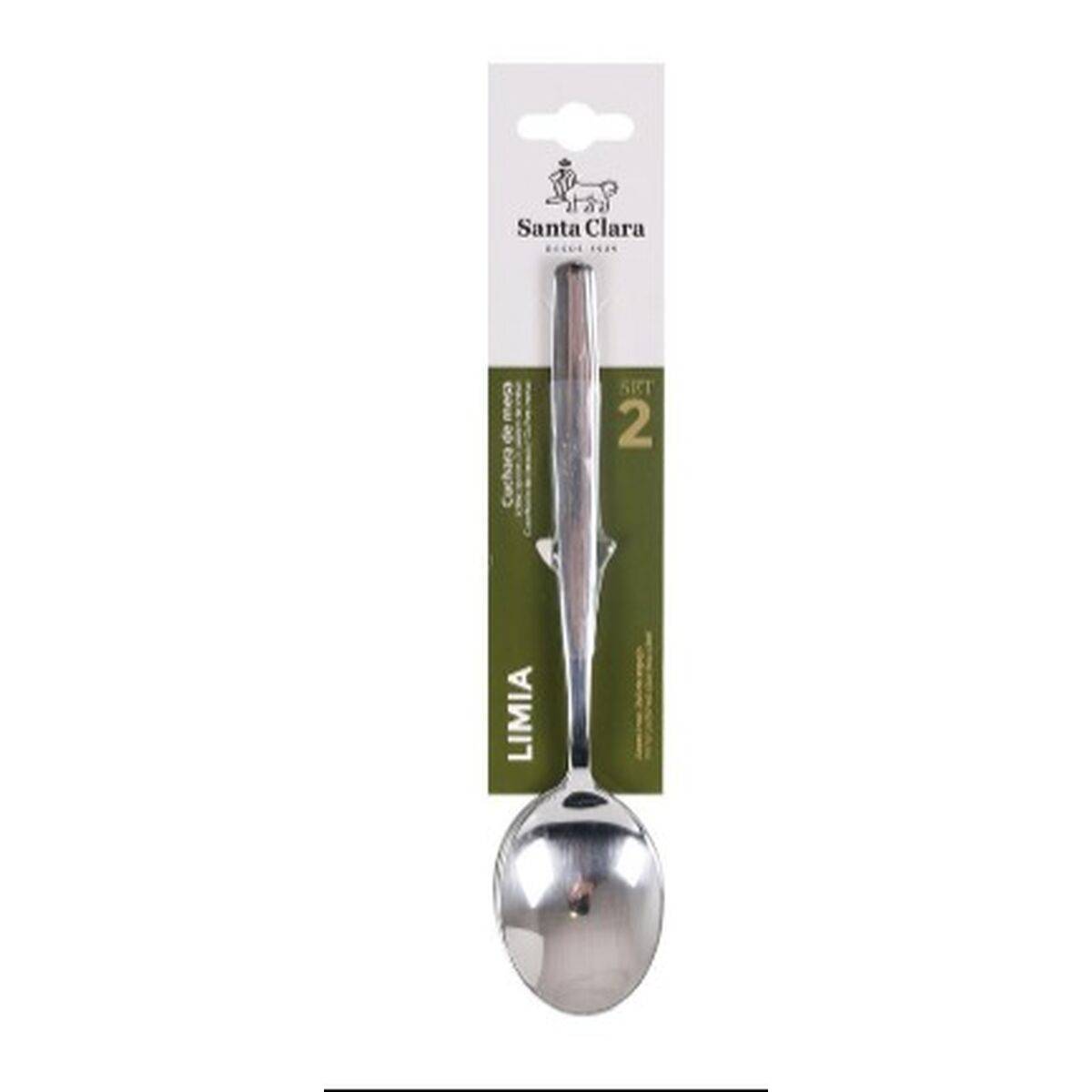 Cuchara de Postre Quttin Limia 2 Piezas (6 Unidades)