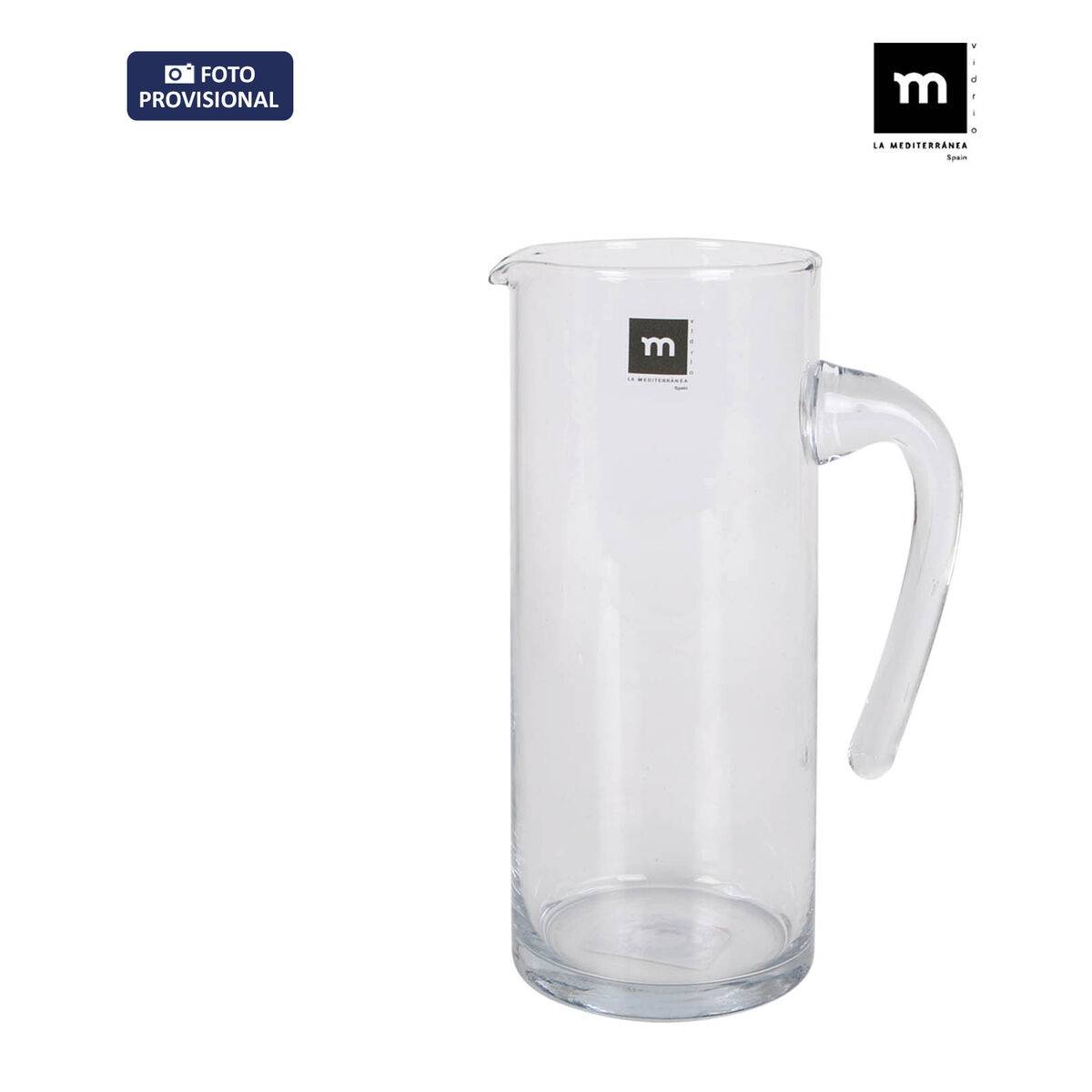 Jarra La Mediterránea Toscana Vidrio 1 L (4 Unidades)