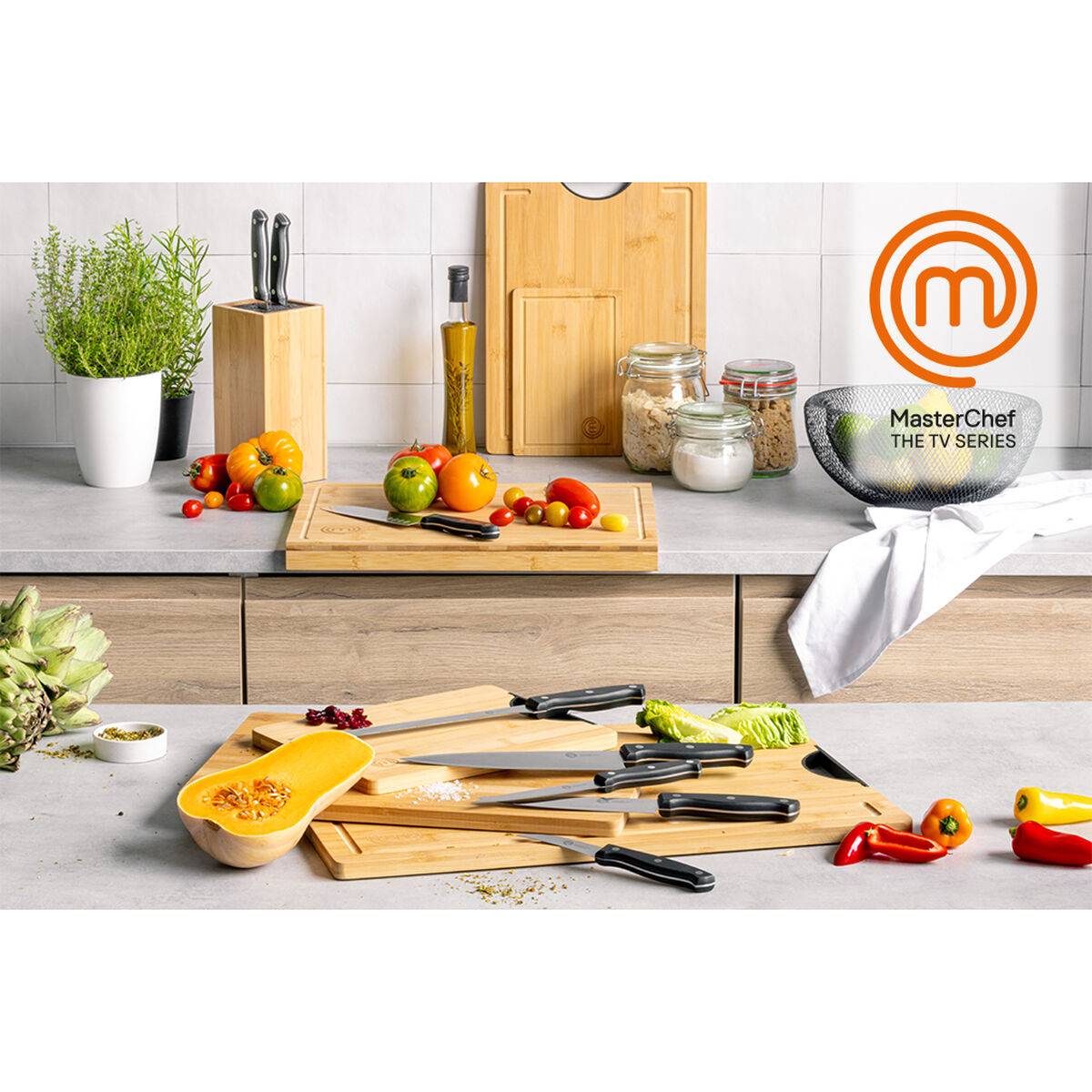 Tabla de cortar MasterChef 32,5 x 25 cm (6 Unidades)