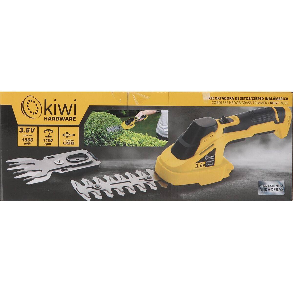 Cortasetos Kiwi 7,2 V
