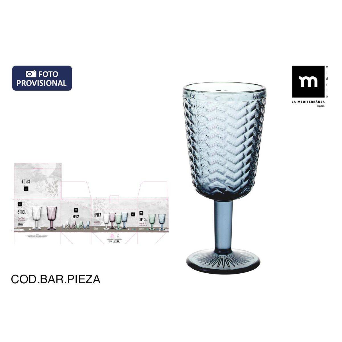 Copa La Mediterránea Spica Azul (36 Unidades)