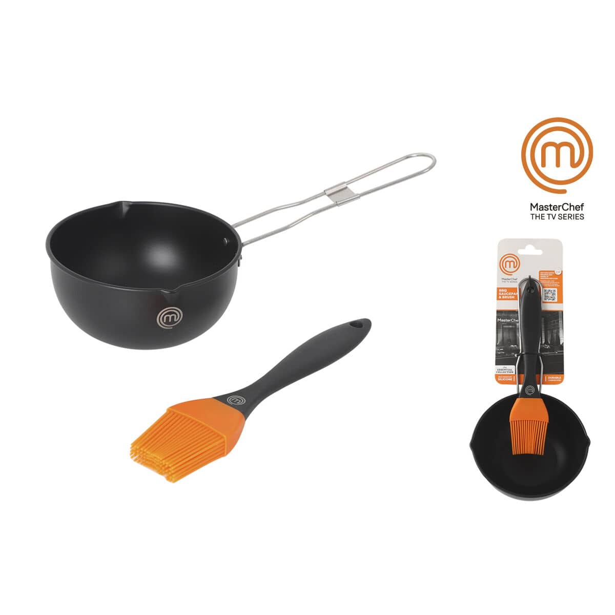 Set de Utensilios para Barbacoa MasterChef 11,5 X 6 cm Pincel (12 Unidades)