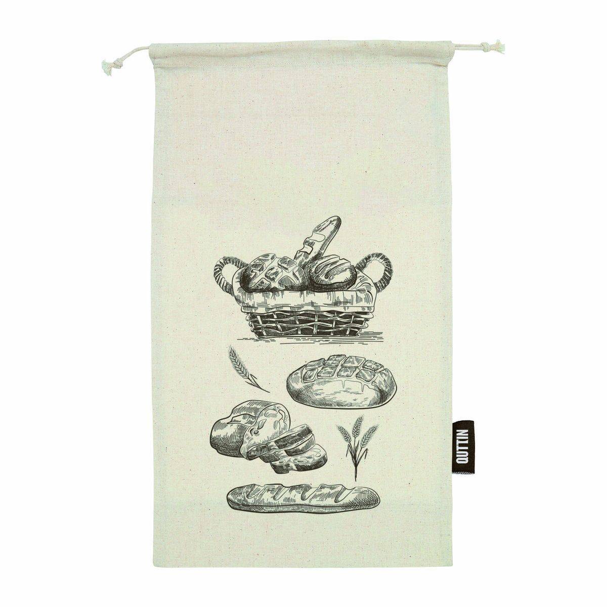 Bolsa Reutilizable para Alimentos Quttin Bread 25 x 45 cm (24 Unidades)