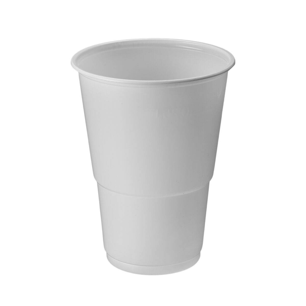 Set de Vasos Algon Blanco 330 ml 50 Piezas (12 Unidades)