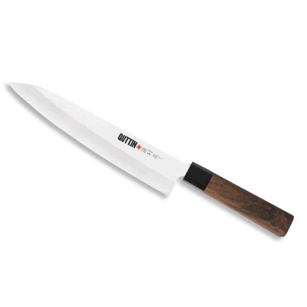 Cuchillo de Cocina Quttin GYUTOU Takamura Marrón Plateado 20 cm (12 Unidades)