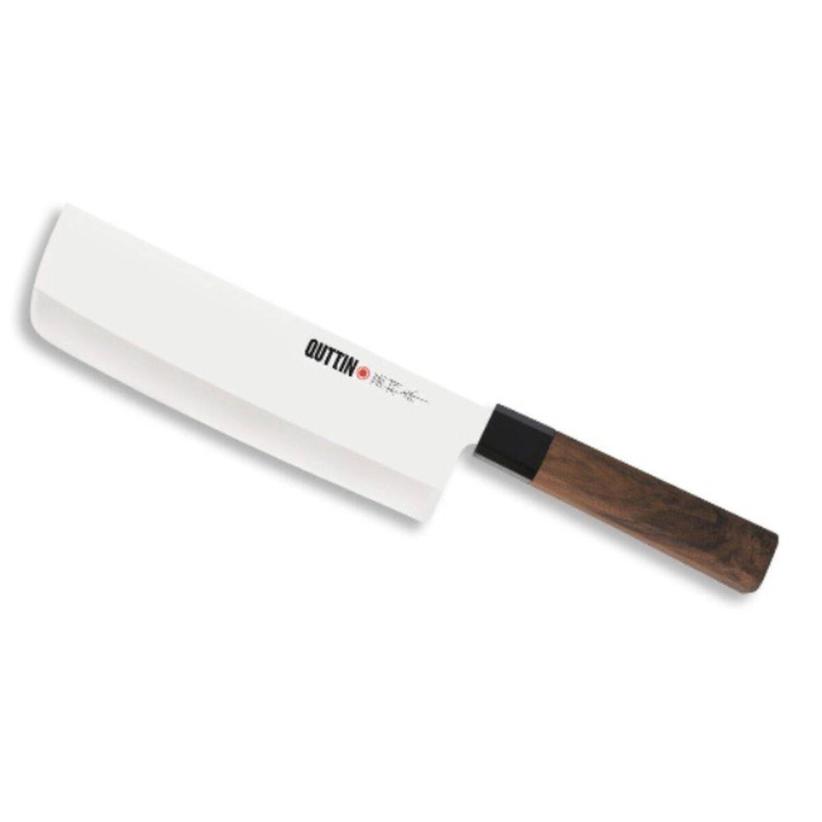 Cuchillo de Cocina Quttin Takamura Marrón Plateado 17 cm (6 Unidades)
