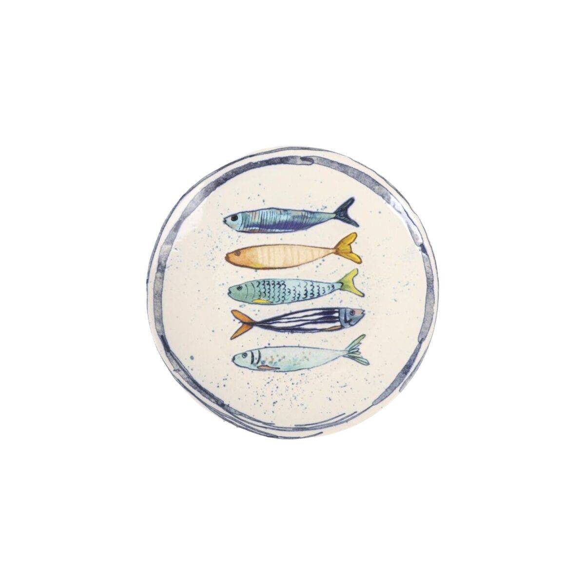 Plato de Postre La Mediterránea Peixe Ø 20 cm (12 Unidades)