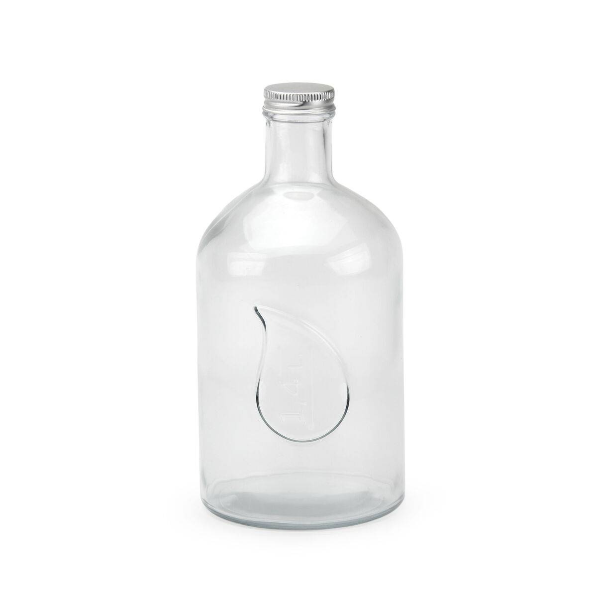 Botella de Cristal La Mediterránea Metal Vidrio 1,4 L (12 Unidades)