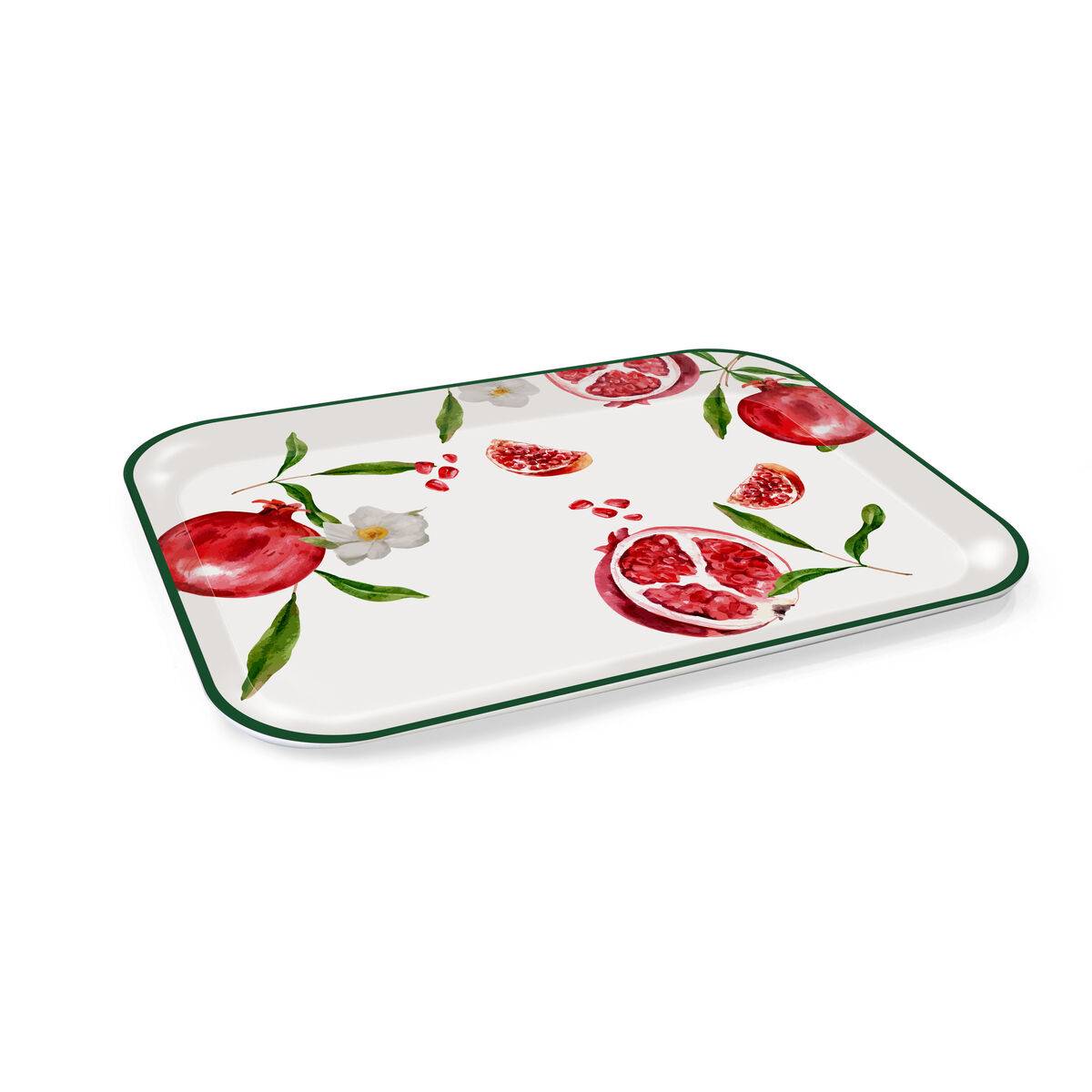 Bandeja La Mediterránea 42 x 31 cm Frutas 9 Unidades