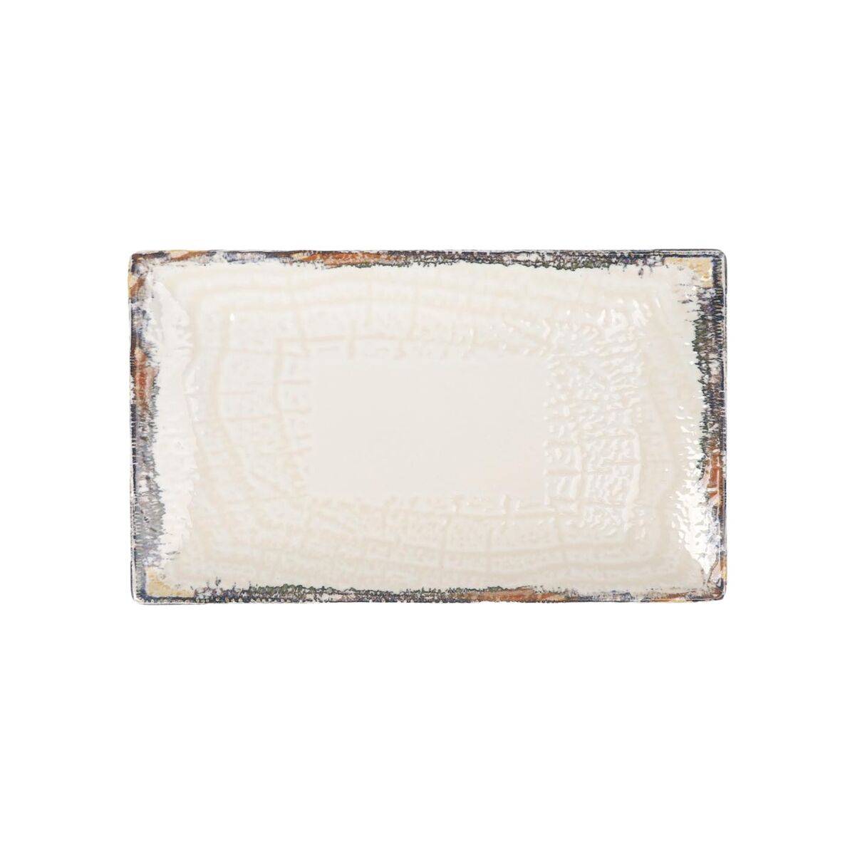 Fuente de Cocina La Mediterránea Albus Rectangular 25,3 x 15 x 2 cm (18 Unidades)