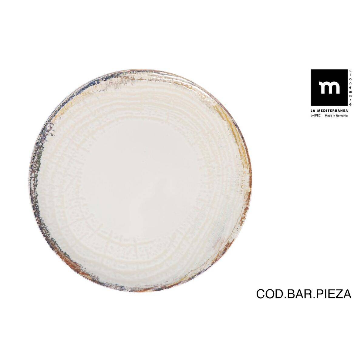 Bajo Plato La Mediterránea Albus Ø 32,5 cm (6 Unidades)
