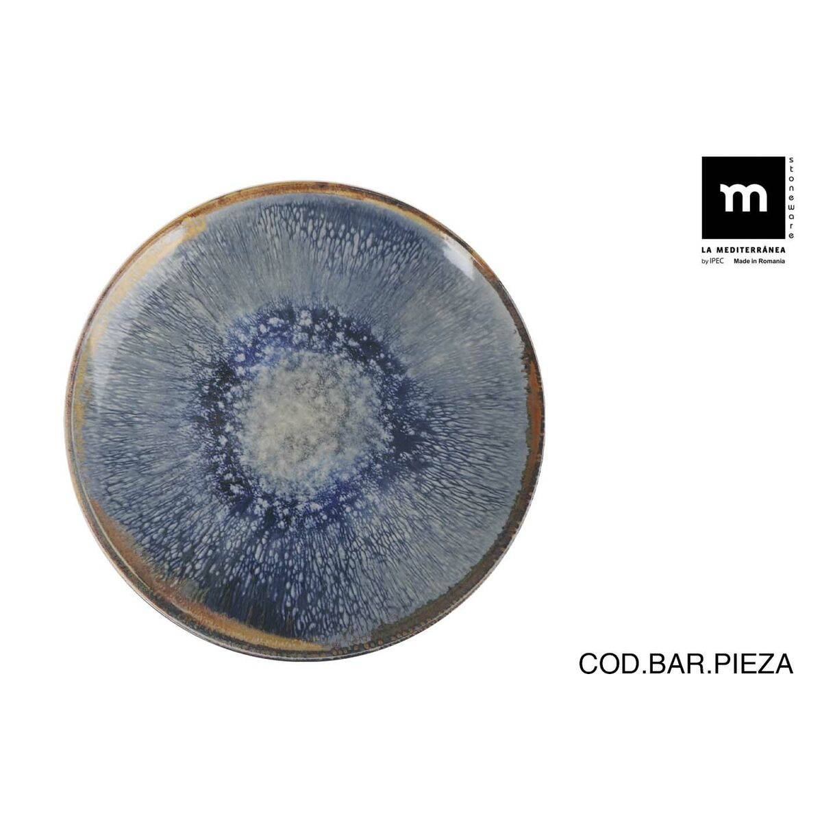 Plato Llano La Mediterránea Aelia Ø 26 cm (6 Unidades)