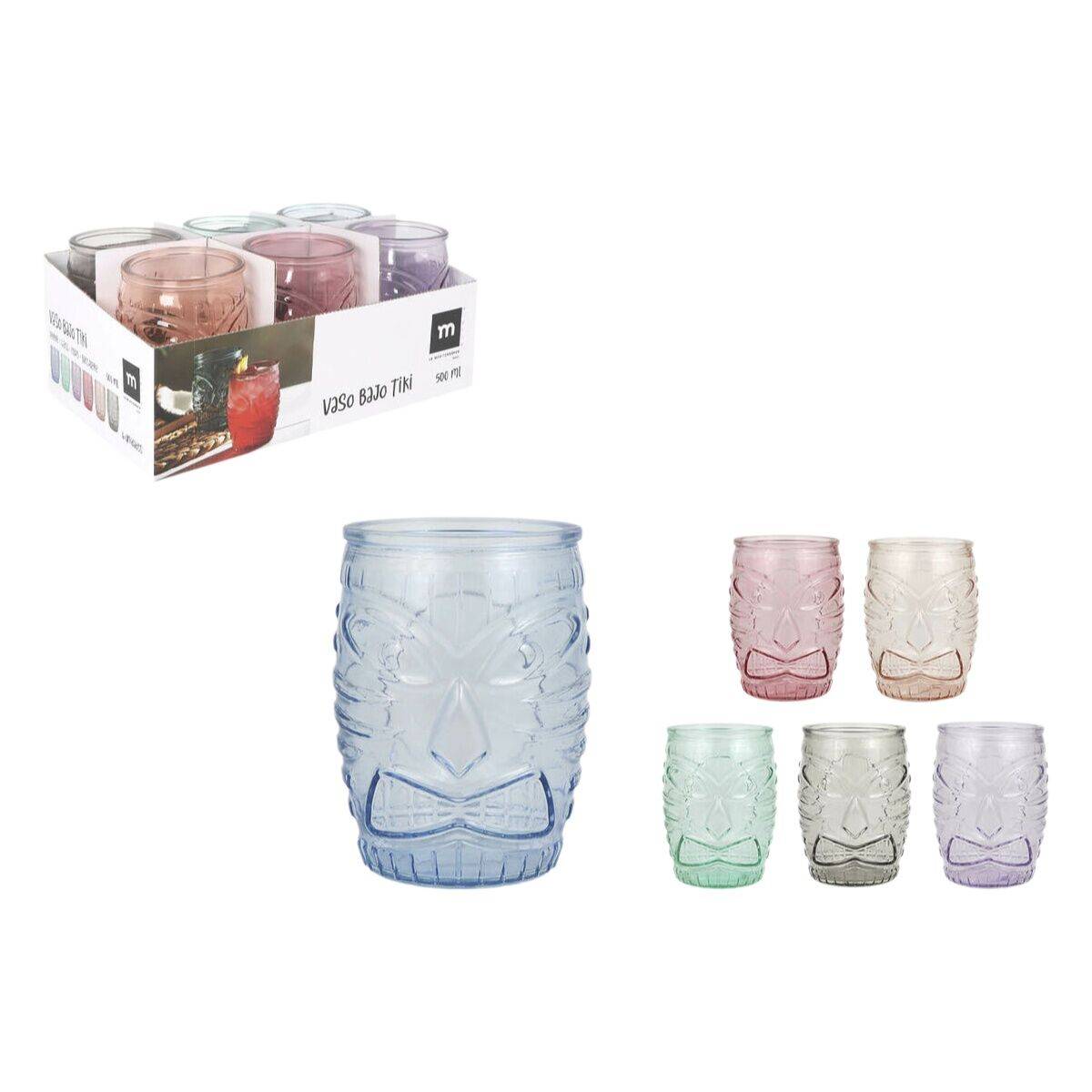 Vaso de agua La Mediterránea TIKI 0,5 L (24 Unidades)