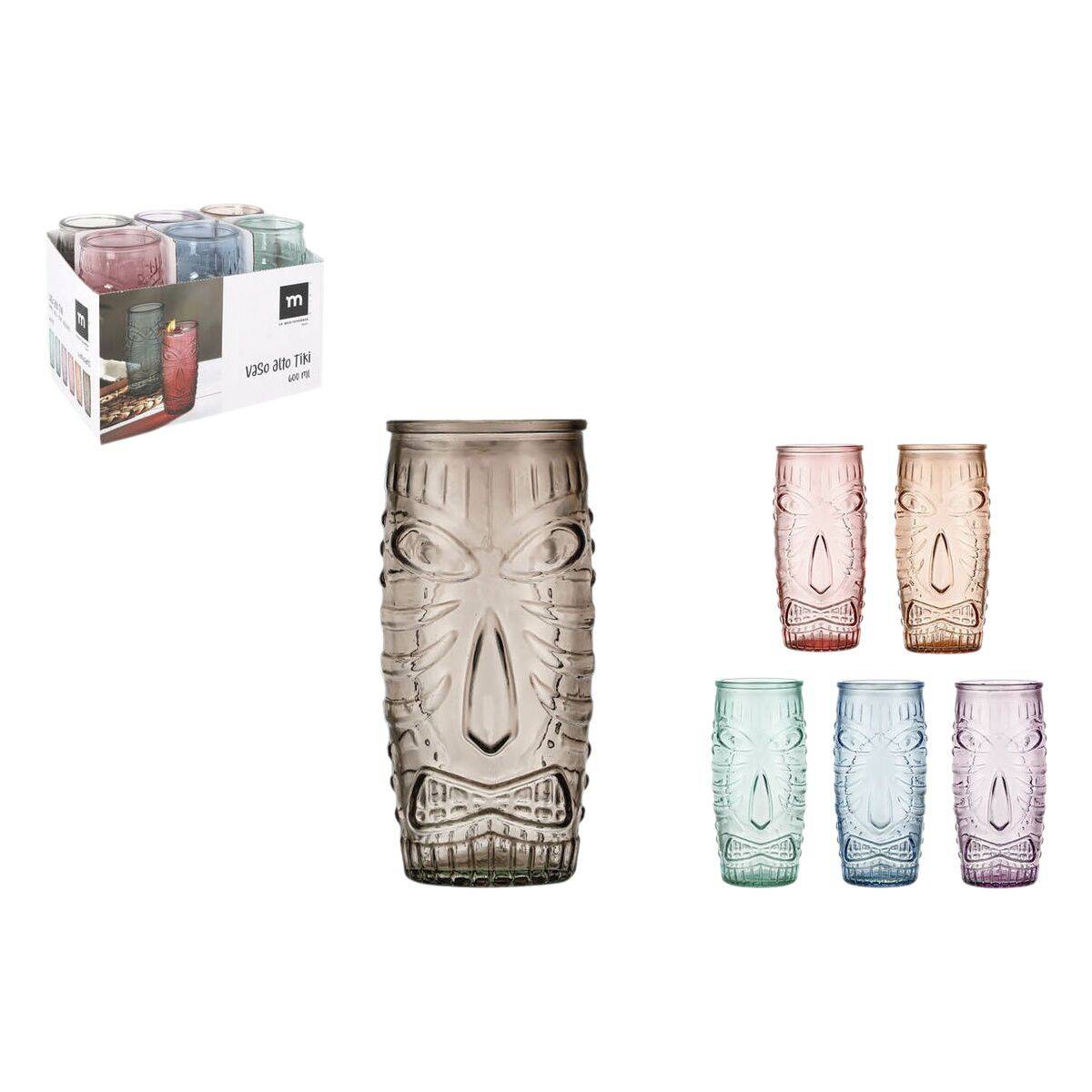 Vaso de agua La Mediterránea TIKI 0,6 L (24 Unidades)