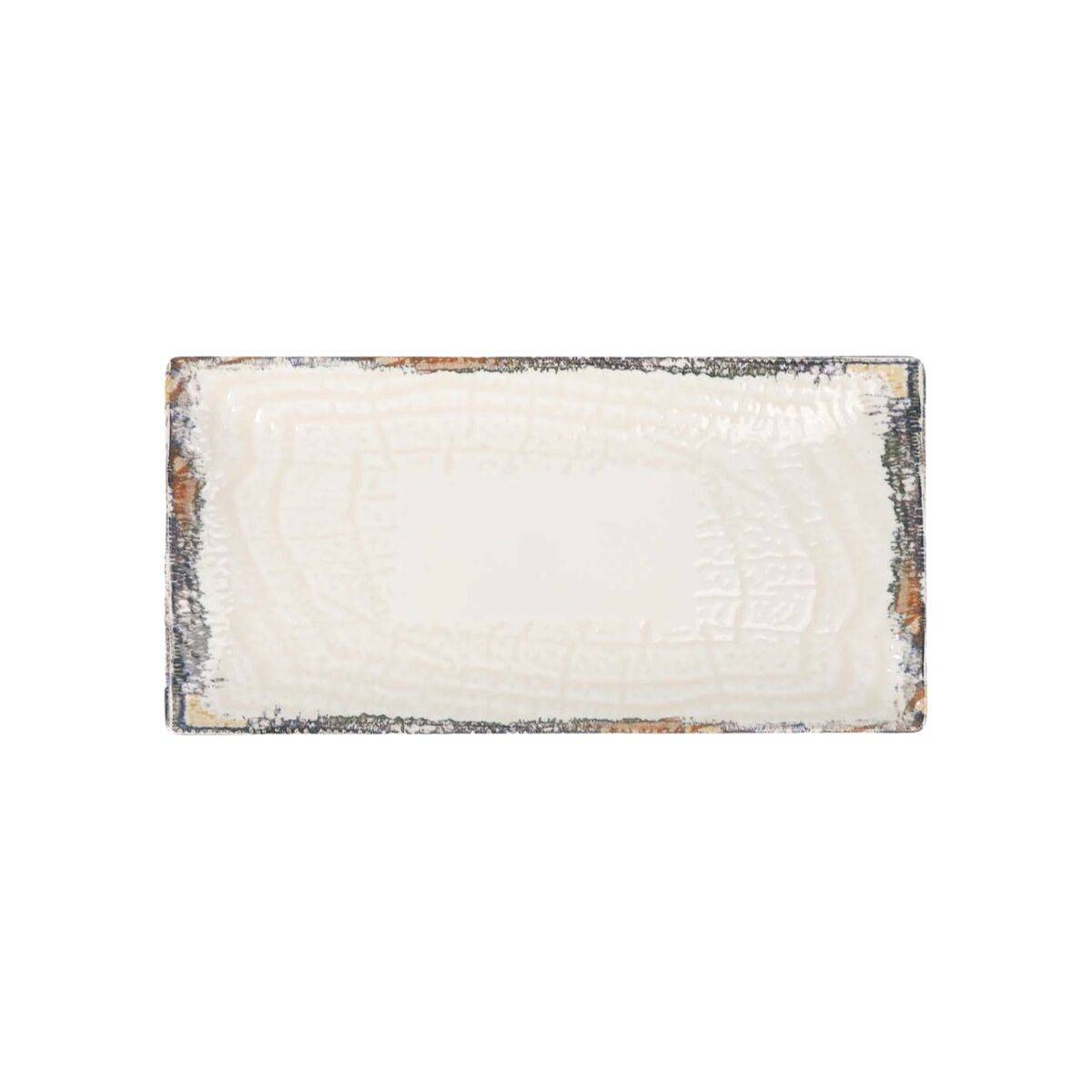Fuente de Cocina La Mediterránea Albus Rectangular 30 x 15 x 2 cm (18 Unidades)