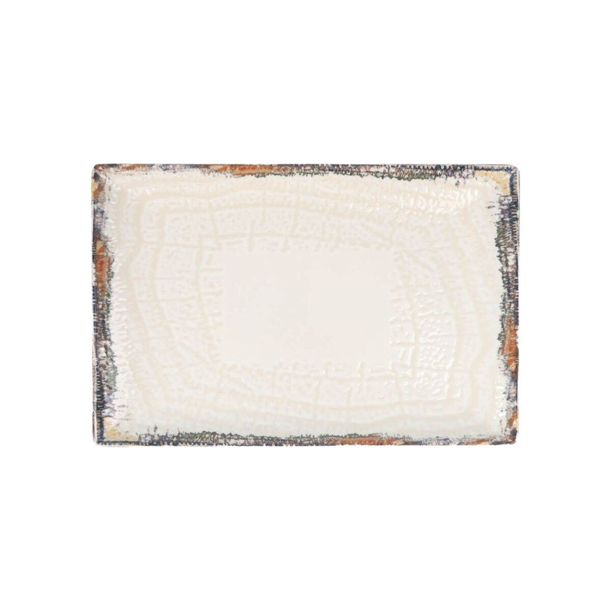 Fuente de Cocina La Mediterránea Albus Rectangular 30 x 20 x 2,5 cm (6 Unidades)