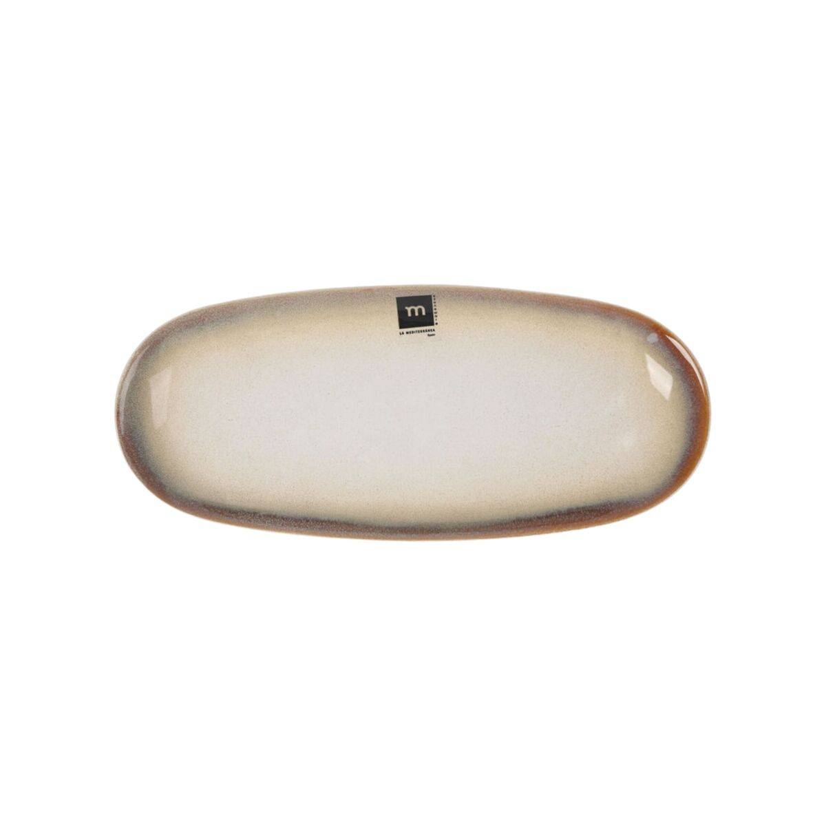 Fuente de Cocina La Mediterránea Fustam Ovalado 29,5 x 12,7 x 2,4 cm (24 Unidades)
