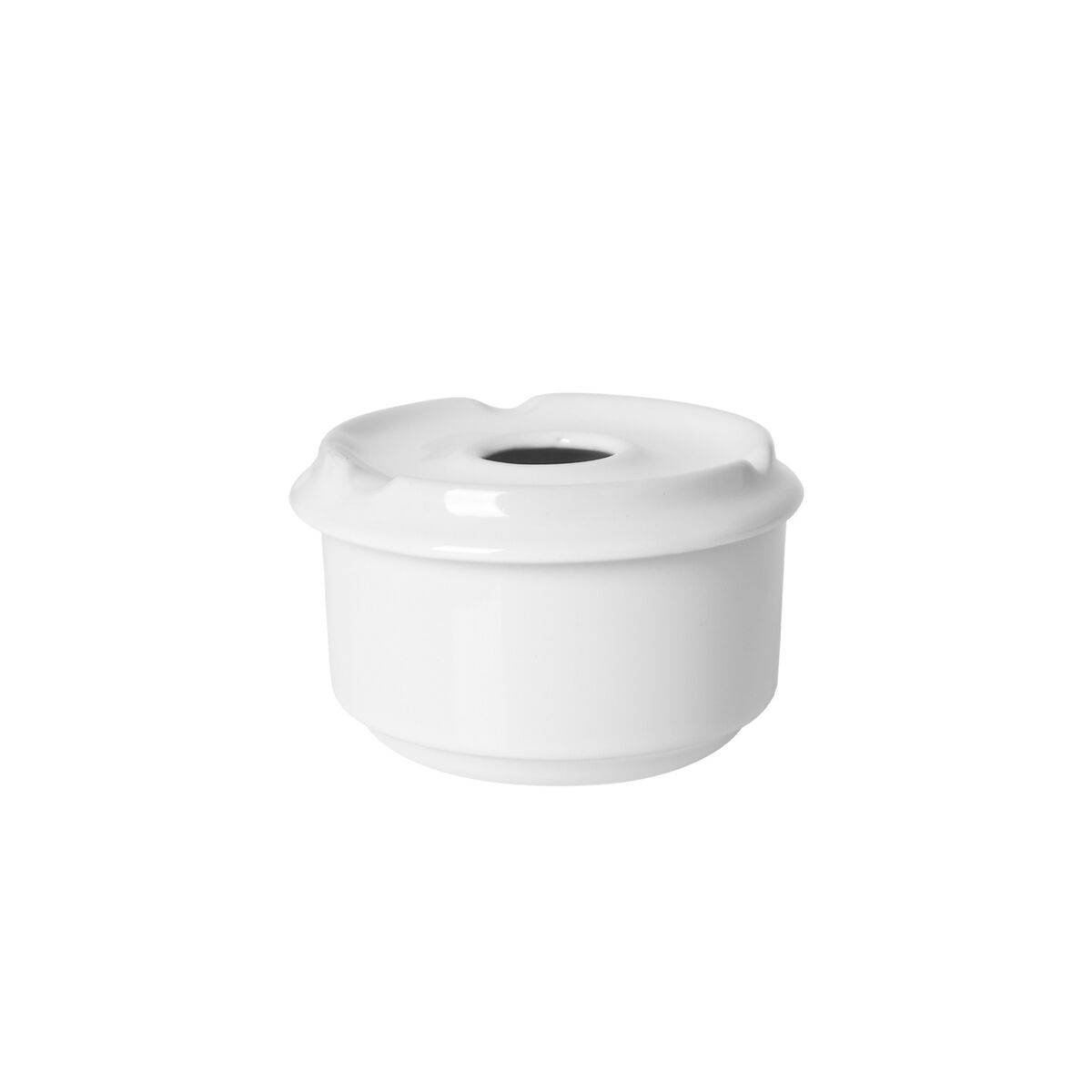 Cenicero Blanco 11 x 11 x 7 cm Hostelería (48 Unidades)