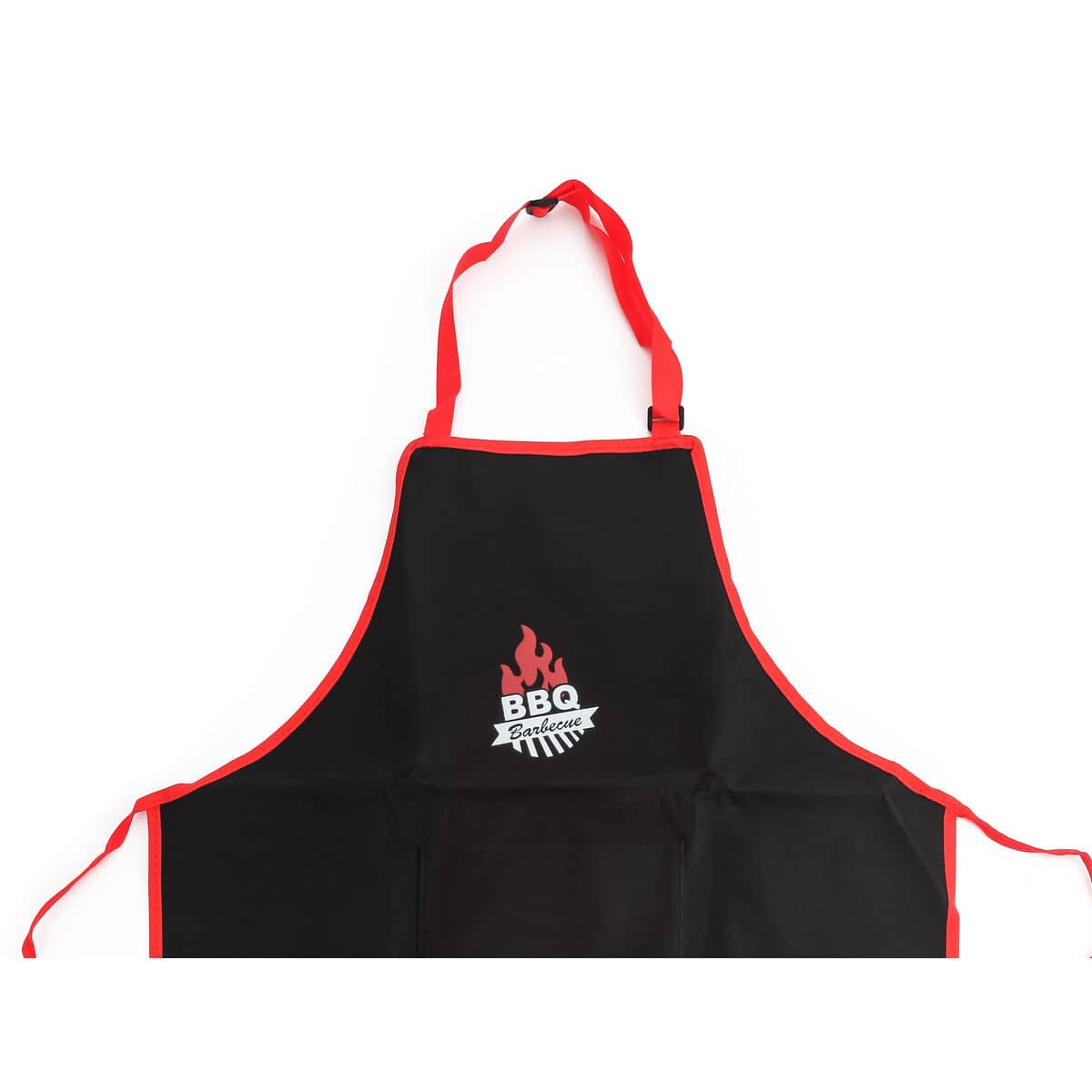 Delantal Algon 61 x 75,5 cm Negro Barbacoa