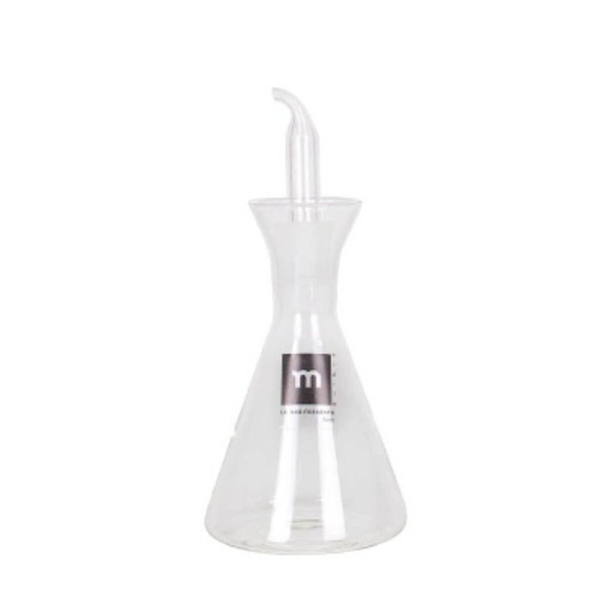Aceitera La Mediterránea Iraia Transparente Vidrio de Borosilicato 125 ml (12 Unidades)