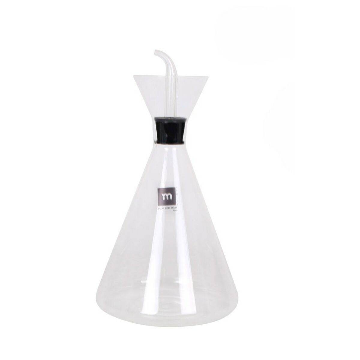 Aceitera La Mediterránea Iraia Transparente Vidrio de Borosilicato 1 L (6 Unidades)