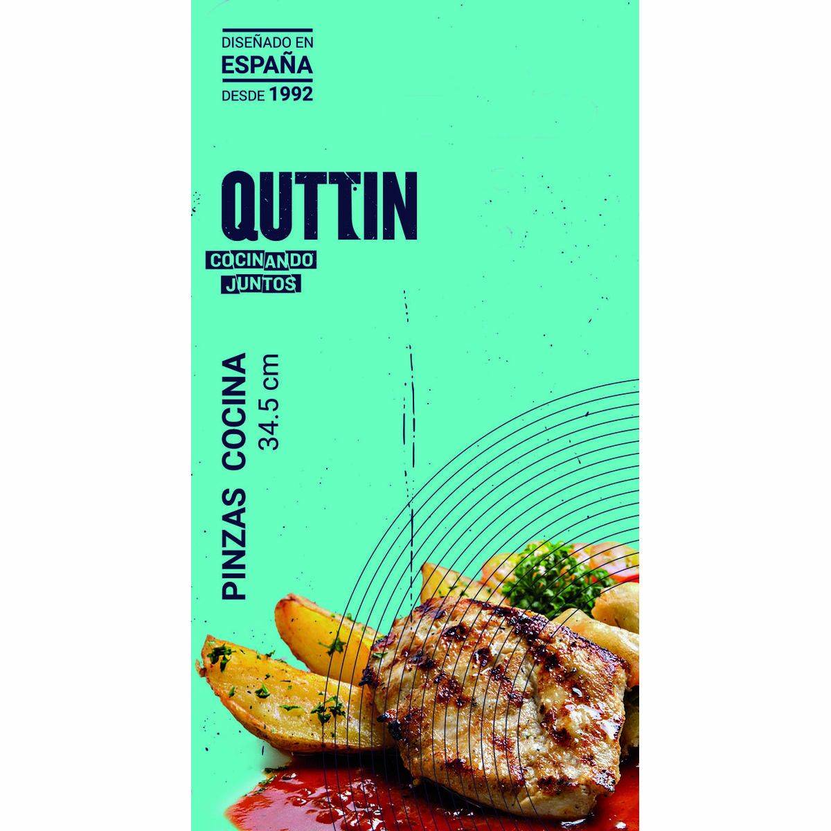 Pinzas de Cocina Quttin 34,5 cm 0,6 mm (24 Unidades)