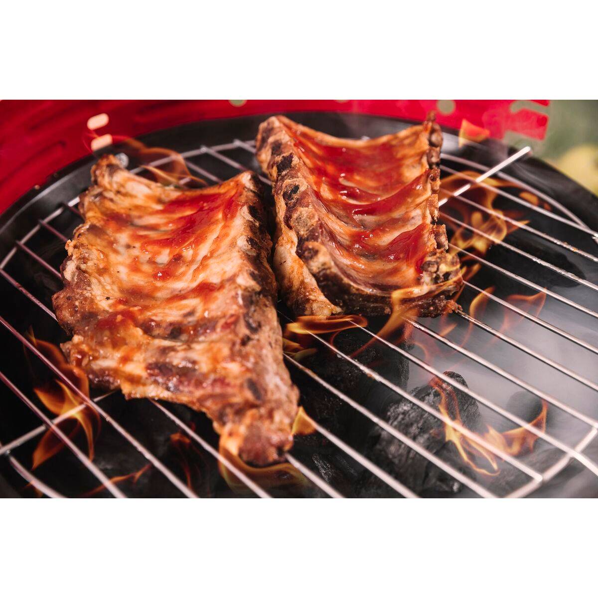 Barbacoa de Carbón con Patas Algon 32 x 33 x 55 cm (6 Unidades)