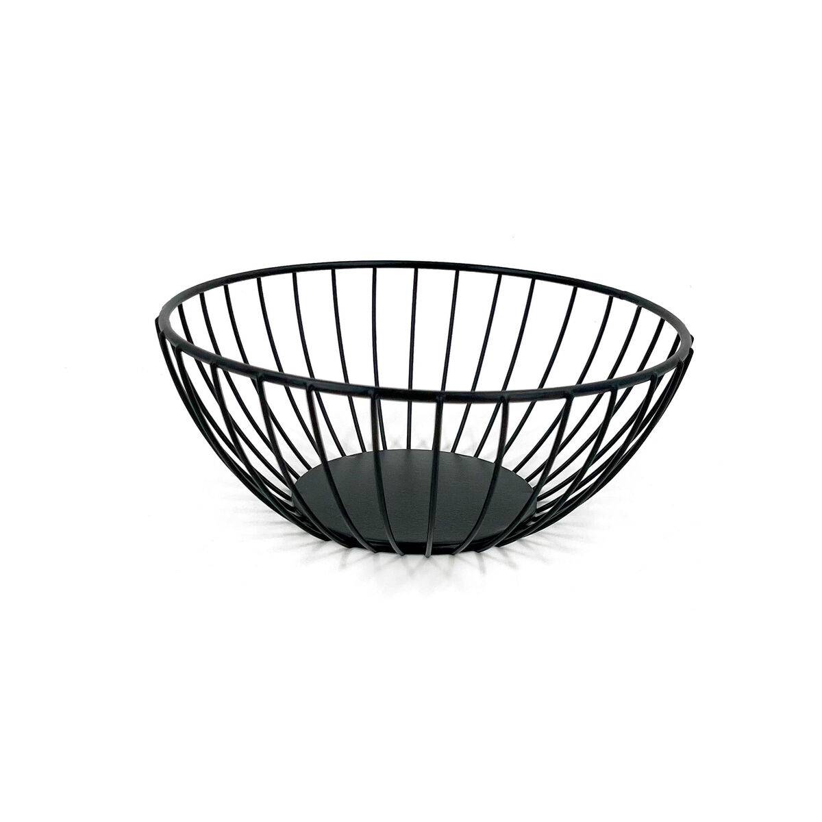 Panera My Bar Negro Metal Redonda 20 x 8 cm (12 Unidades)