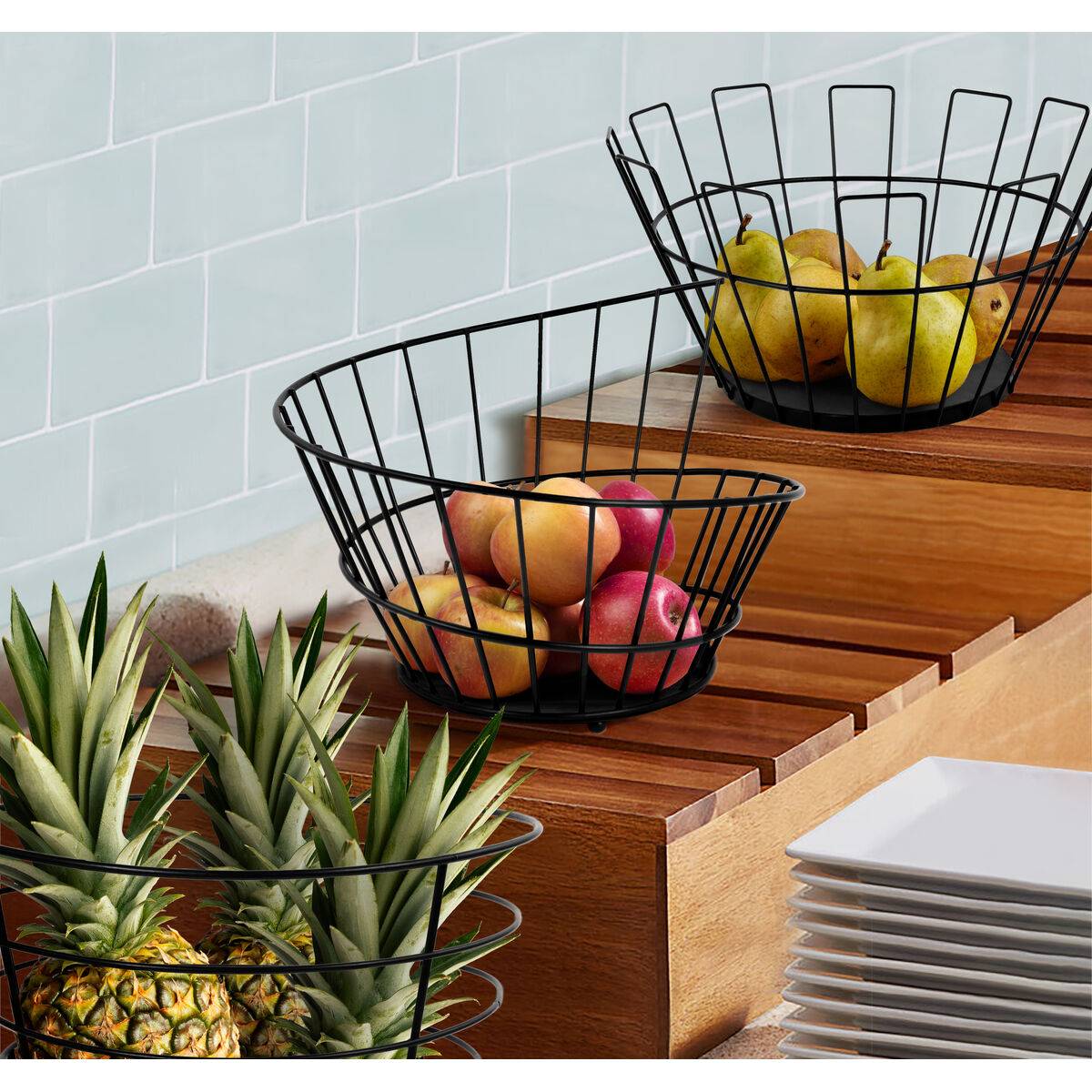 Frutero My Bar Metal 28 x 26 cm (8 Unidades)