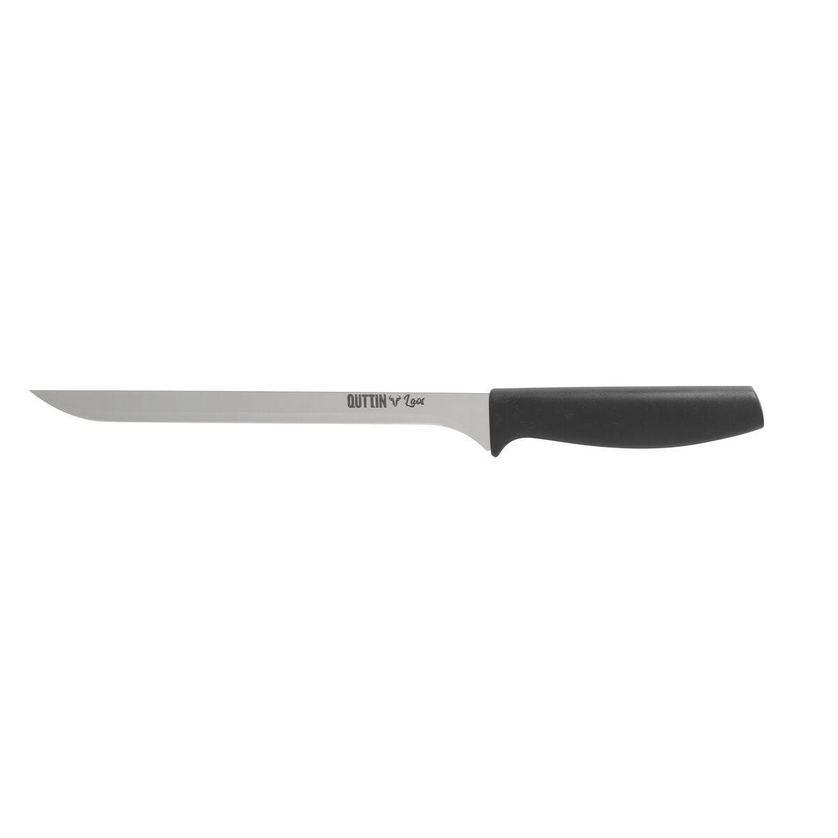 Cuchillo Jamonero Quttin Laos 22 cm Negro Plateado (36 Unidades)
