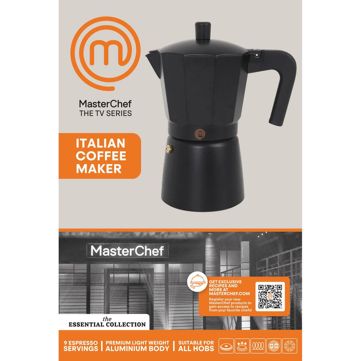 Cafetera Italiana MasterChef (6 Unidades)