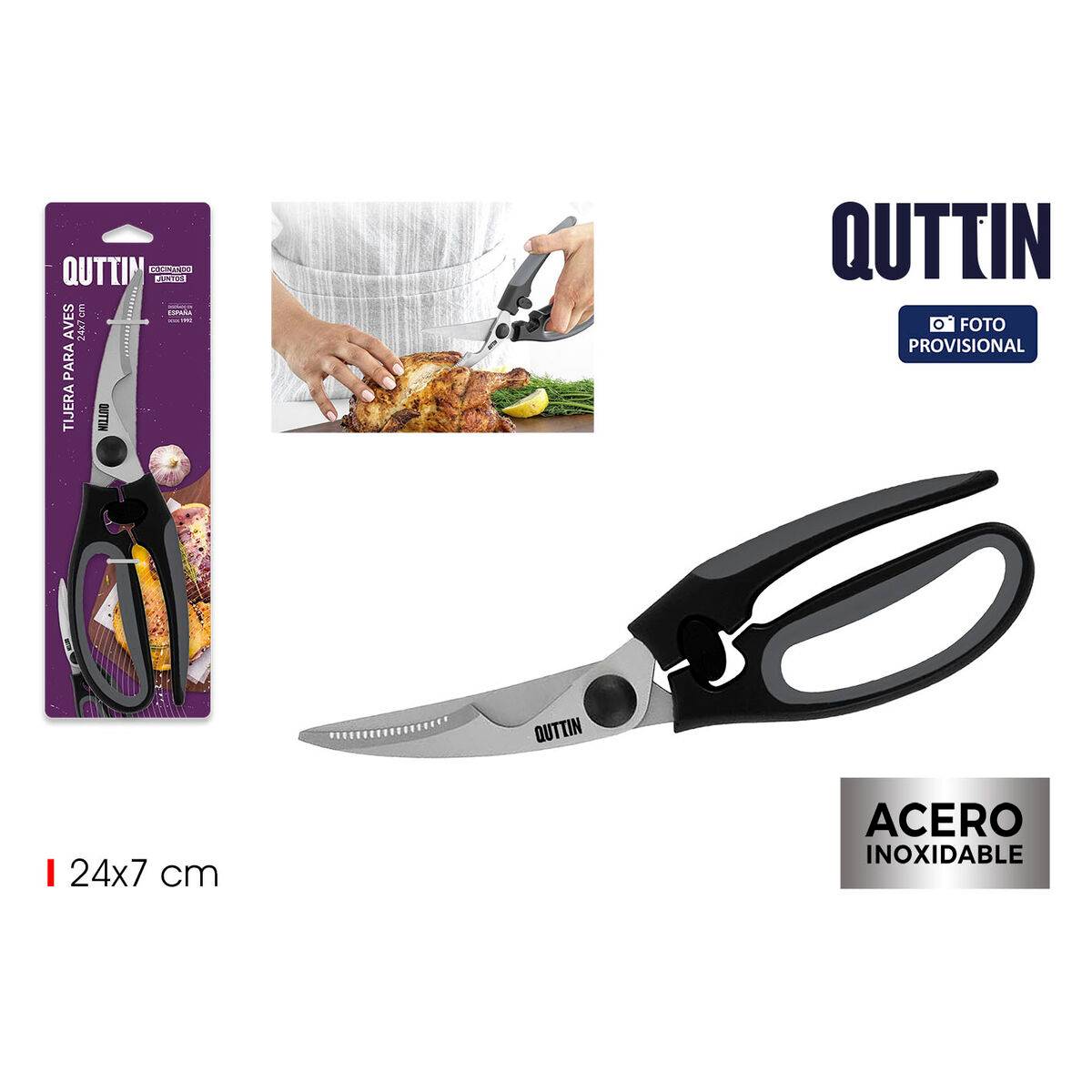 Tijeras de Cocina Quttin (18 Unidades)