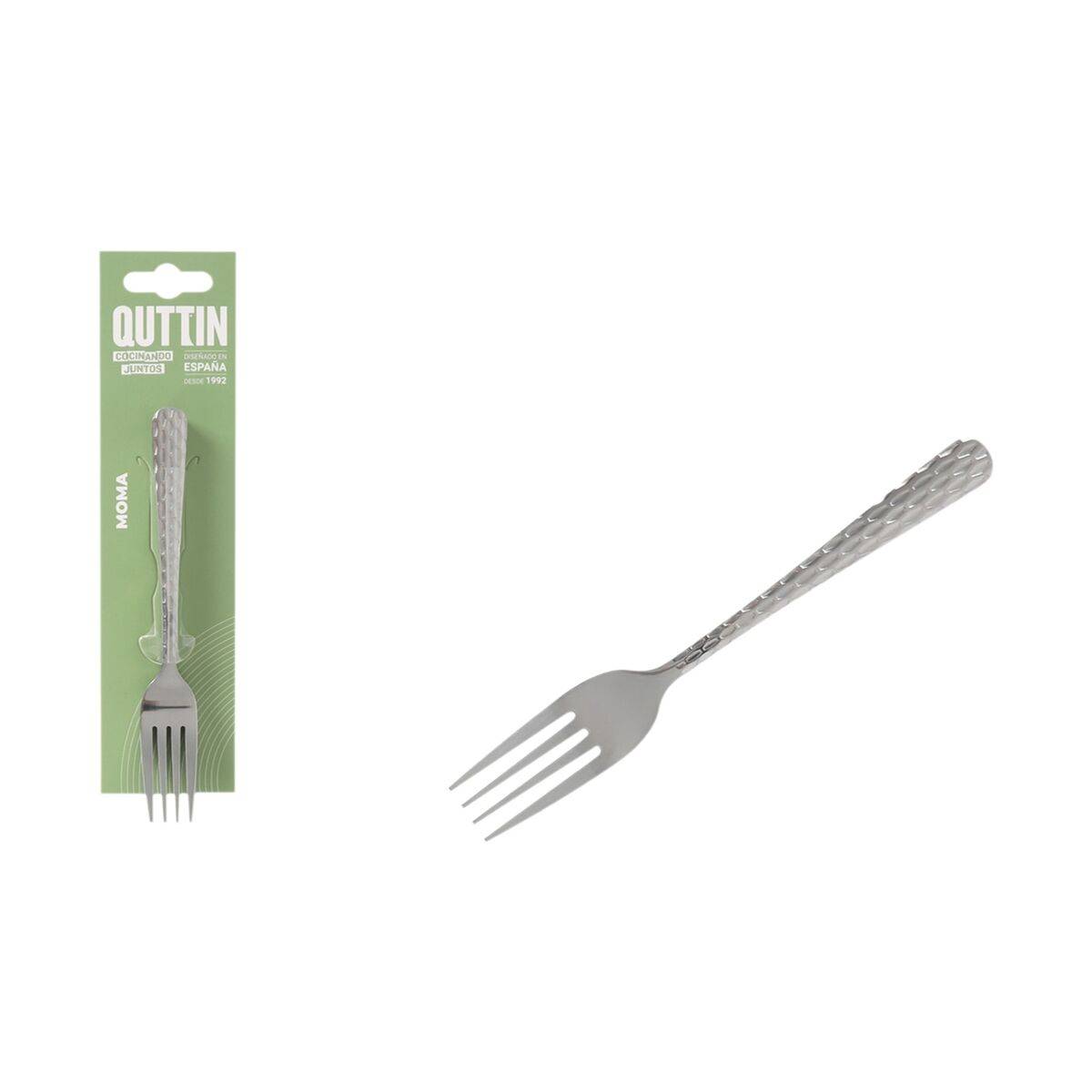 Set de Tenedores para Postre Quttin 14,8 x 2,1 cm 6 Piezas (12 Unidades)