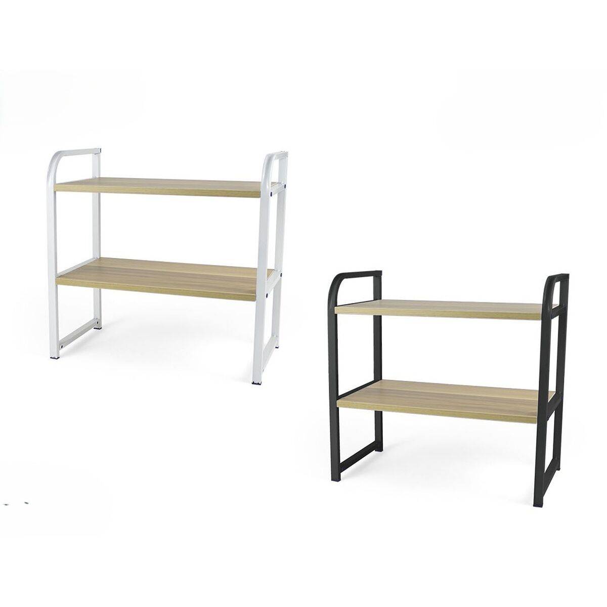 Estantería Confortime Madera Metal 40 x 20 x 38,5 cm (4 Unidades)