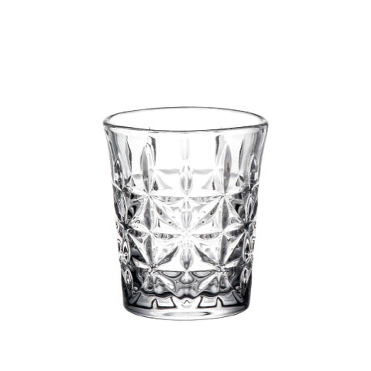 Set de Vasos de Chupito La Mediterránea Oman Transparente Vidrio 6 Piezas (18 Unidades)