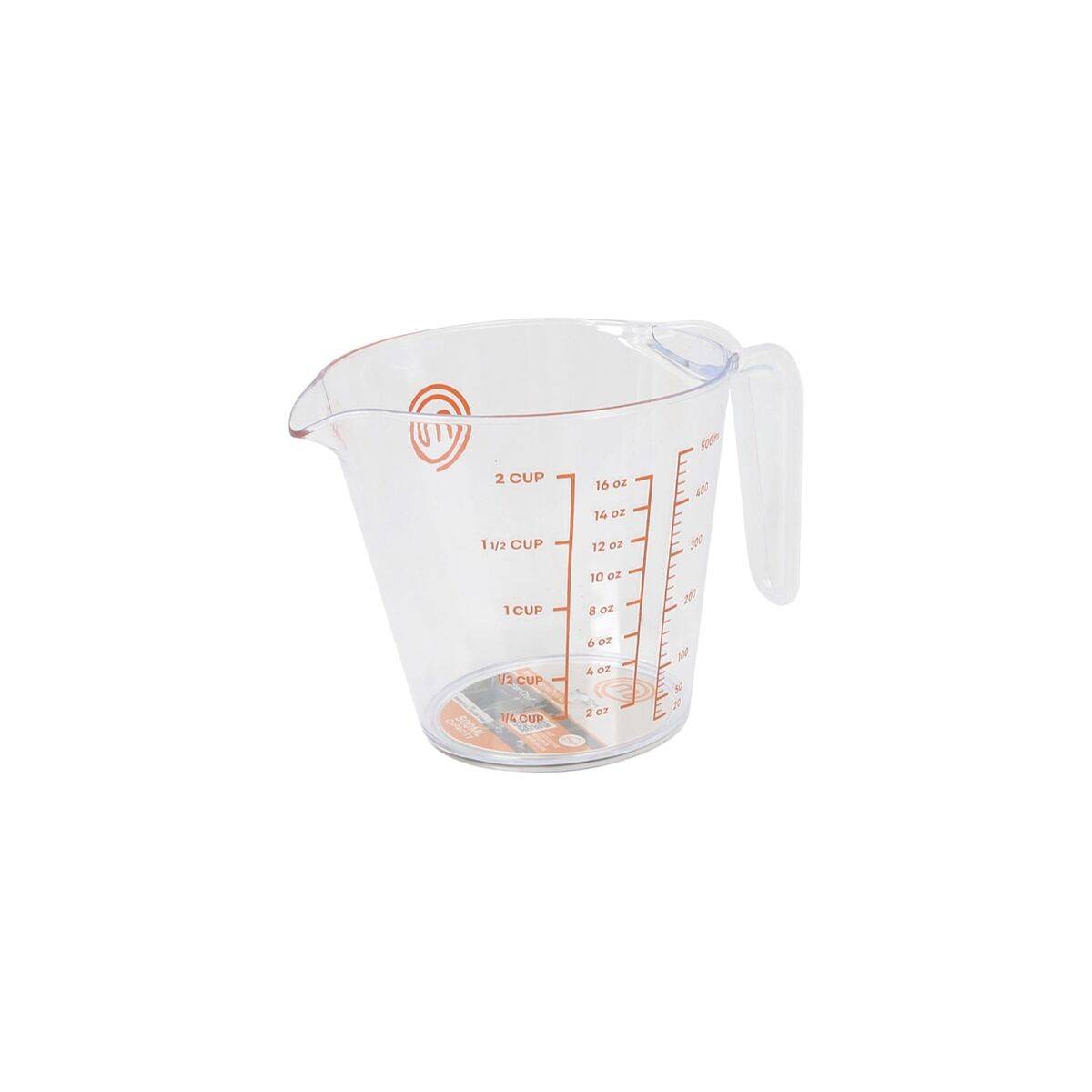 Jarra Medidora MasterChef Plástico 500 ml Transparente (12 Unidades)